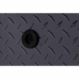 Weatherguard 131-6-04 Saddle Box, Aluminum, Compact Low Profile, Gunmetal Gray,  8.0  cu ft - 10
