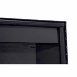 Weatherguard 131-6-04 Saddle Box, Aluminum, Compact Low Profile, Gunmetal Gray,  8.0  cu ft - 13