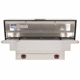 Weatherguard 137-0-04 Saddle Box, Aluminum, Compact Deep, Clear, 9.0 cu ft - 2