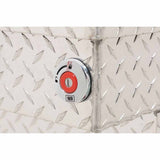 Weatherguard 137-0-04 Saddle Box, Aluminum, Compact Deep, Clear, 9.0 cu ft - 5