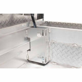 Weatherguard 137-0-04 Saddle Box, Aluminum, Compact Deep, Clear, 9.0 cu ft - 8