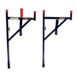 WeatherGuard 1450 WEEKENDER Black Steel Horizontal Ladder Rack