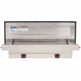 Weatherguard 154-0-04 Saddle Box, Aluminum, Compact, Clear, 7.0 cu ft - 2