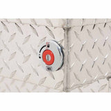 Weatherguard 154-0-04 Saddle Box, Aluminum, Compact, Clear, 7.0 cu ft - 5