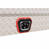Weatherguard 154-0-04 Saddle Box, Aluminum, Compact, Clear, 7.0 cu ft - 12