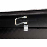 Weatherguard 154-5-04 Saddle Box, Aluminum, Compact, Gloss Black, 7.0 cu ft - 9