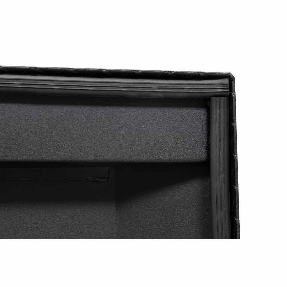 Weatherguard 154-52-04 Saddle Box, Aluminum, Compact, Textured Matte Black, 7.0 cu ft - 13