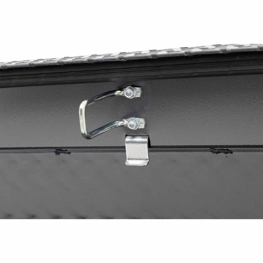 Weatherguard 154-6-04 Saddle Box, Aluminum, Compact, Gunmetal Gray, 7.0 cu ft - 9