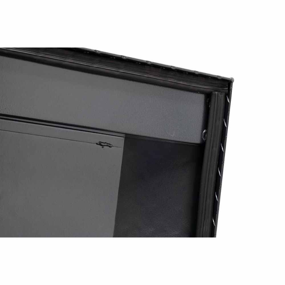 Weatherguard 154-6-04 Saddle Box, Aluminum, Compact, Gunmetal Gray, 7.0 cu ft - 12