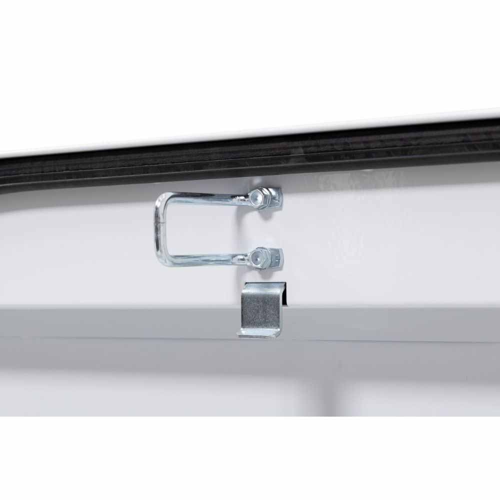 Weatherguard 156-3-04 Saddle Box, Steel, Compact, White, 7.0 cu ft - 9