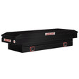 Weatherguard 156-5-04 Saddle Box, Steel, Compact, Gloss Black, 7.0 cu ft