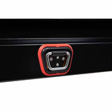 Weatherguard 156-5-04 Saddle Box, Steel, Compact, Gloss Black, 7.0 cu ft - 6