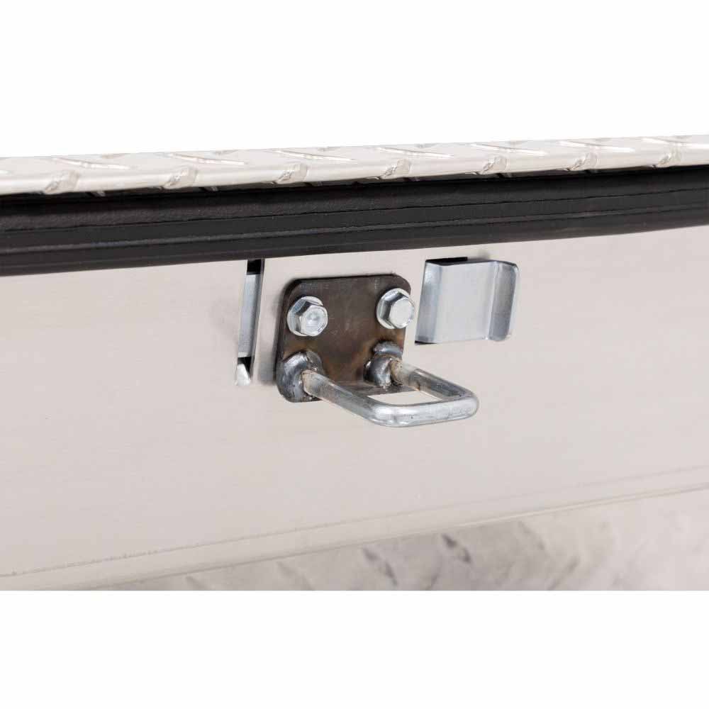 Weatherguard 164-0-04 87" Lo-Side Box, Aluminum, Clear, 7.0 cu ft - 8