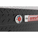 Weatherguard 164-5-04 87" Lo-Side Box, Aluminum, Gloss Black, 7.0 cu ft - 5