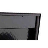 Weatherguard 164-5-04 87" Lo-Side Box, Aluminum, Gloss Black, 7.0 cu ft - 11