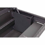 Weatherguard 164-52-04 87" Lo-Side Box, Aluminum, Textured Matte Black, 7.0 cu ft - 8
