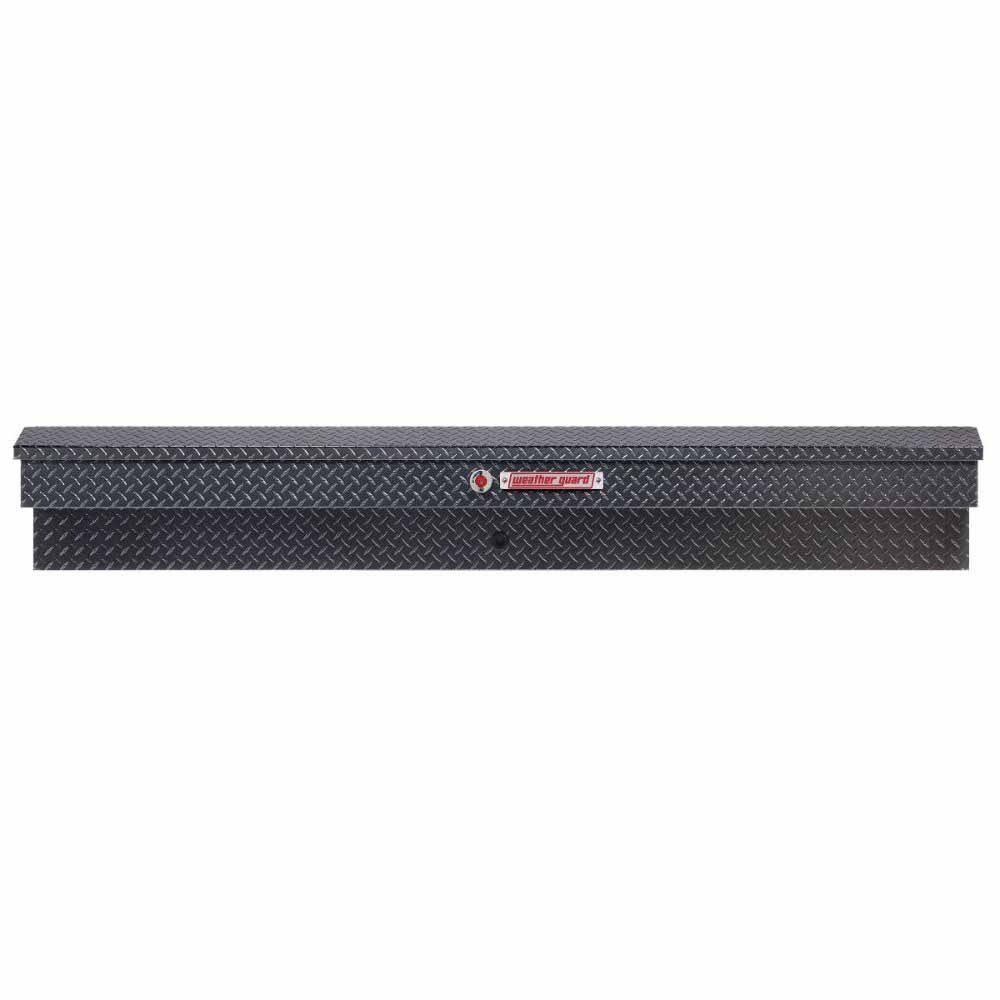 Weatherguard 164-6-04 87" Lo-Side Box, Aluminum, Gunmetal Gray, 7.0 cu ft - 4