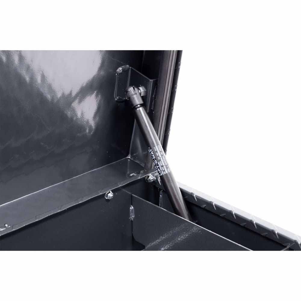 Weatherguard 164-6-04 87" Lo-Side Box, Aluminum, Gunmetal Gray, 7.0 cu ft - 6