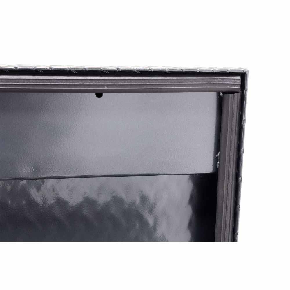 Weatherguard 164-6-04 87" Lo-Side Box, Aluminum, Gunmetal Gray, 7.0 cu ft - 12