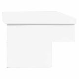 Weatherguard 165-3-04 87" Lo-Side Box, Steel, White, 7.0 cu ft - 3