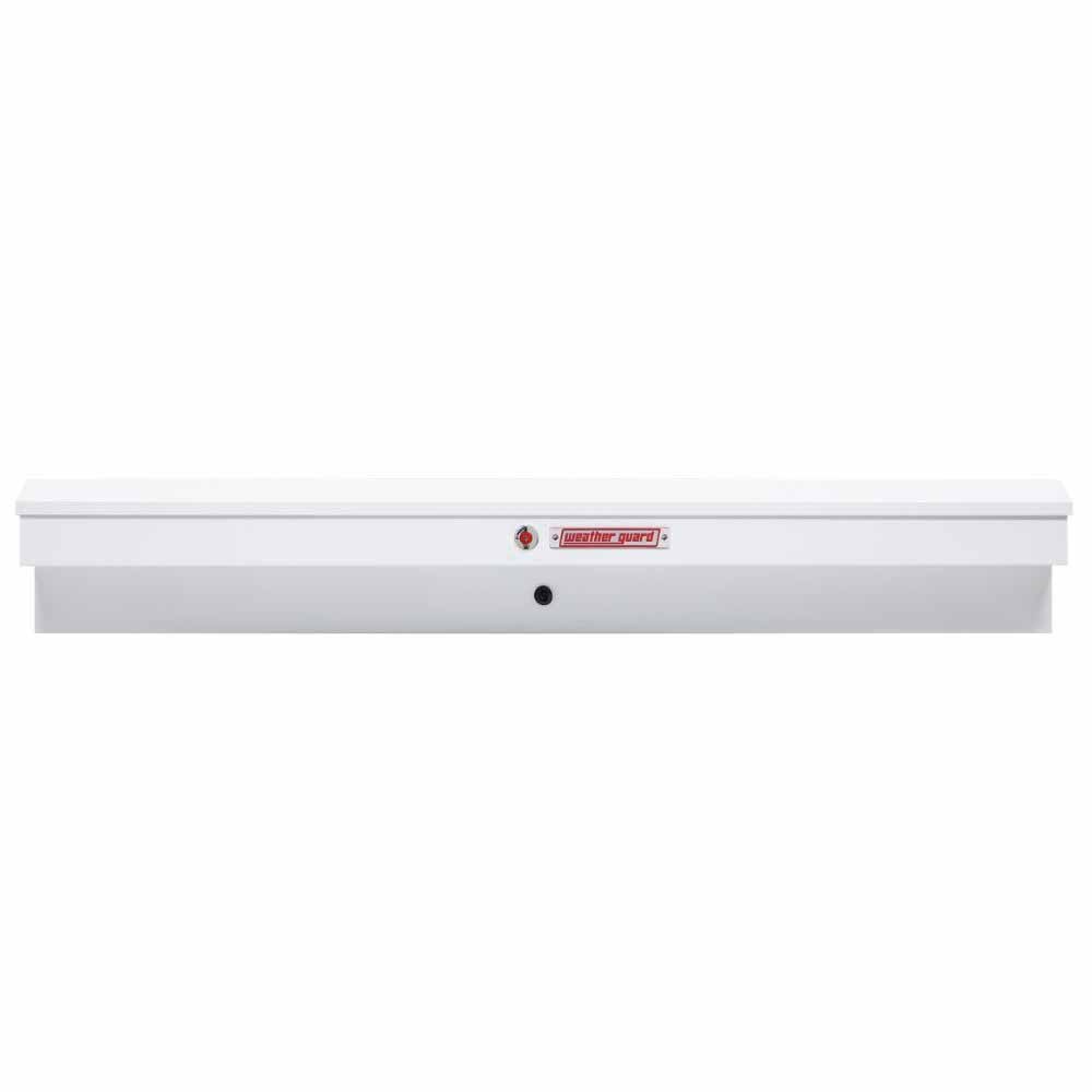 Weatherguard 165-3-04 87" Lo-Side Box, Steel, White, 7.0 cu ft - 4