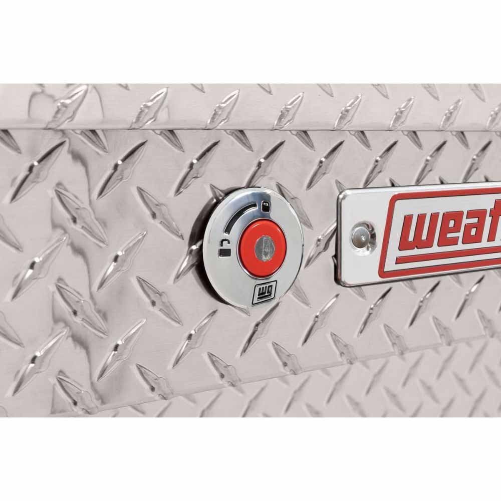 Weatherguard 174-0-04 56" Lo-Side Box, Aluminum, Clear, 4.0 cu ft - 6