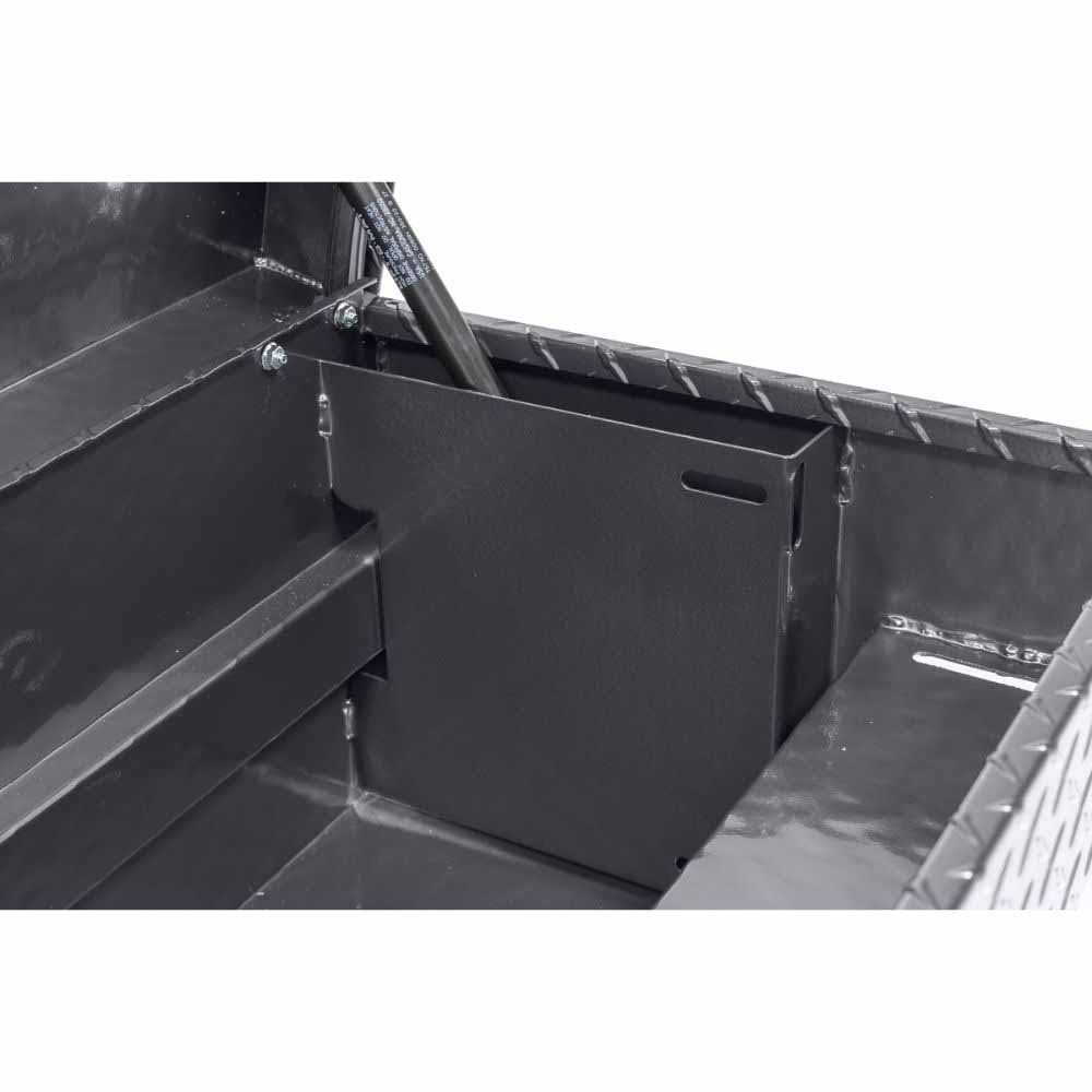 Weatherguard 174-6-04 56" Lo-Side Box, Aluminum, Gunmetal Gray, 4.0 cu ft - 8