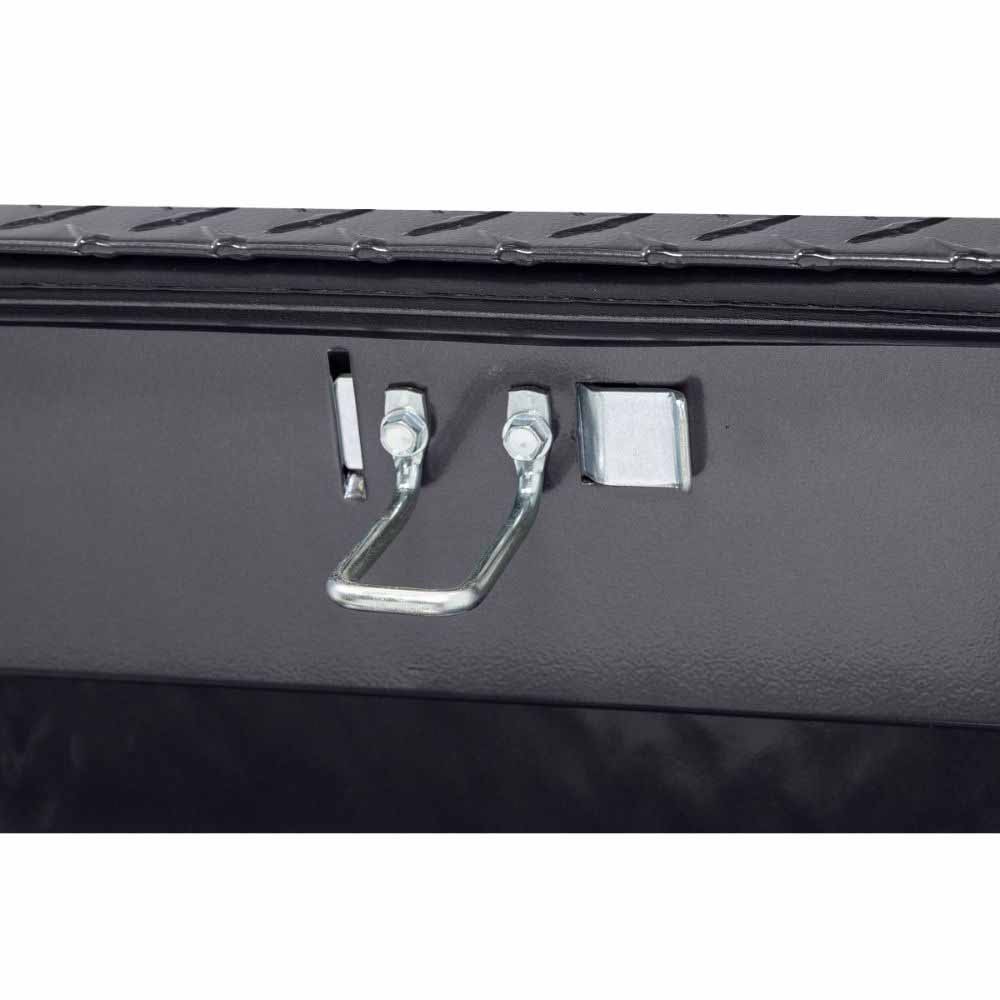 Weatherguard 174-6-04 56" Lo-Side Box, Aluminum, Gunmetal Gray, 4.0 cu ft - 9