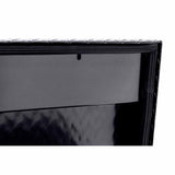 Weatherguard 174-6-04 56" Lo-Side Box, Aluminum, Gunmetal Gray, 4.0 cu ft - 13