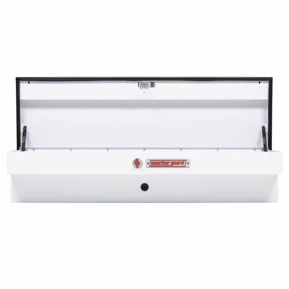 Weatherguard 175-3-04 56" Lo-Side Box, Steel, White, 4.0 cu ft - 2