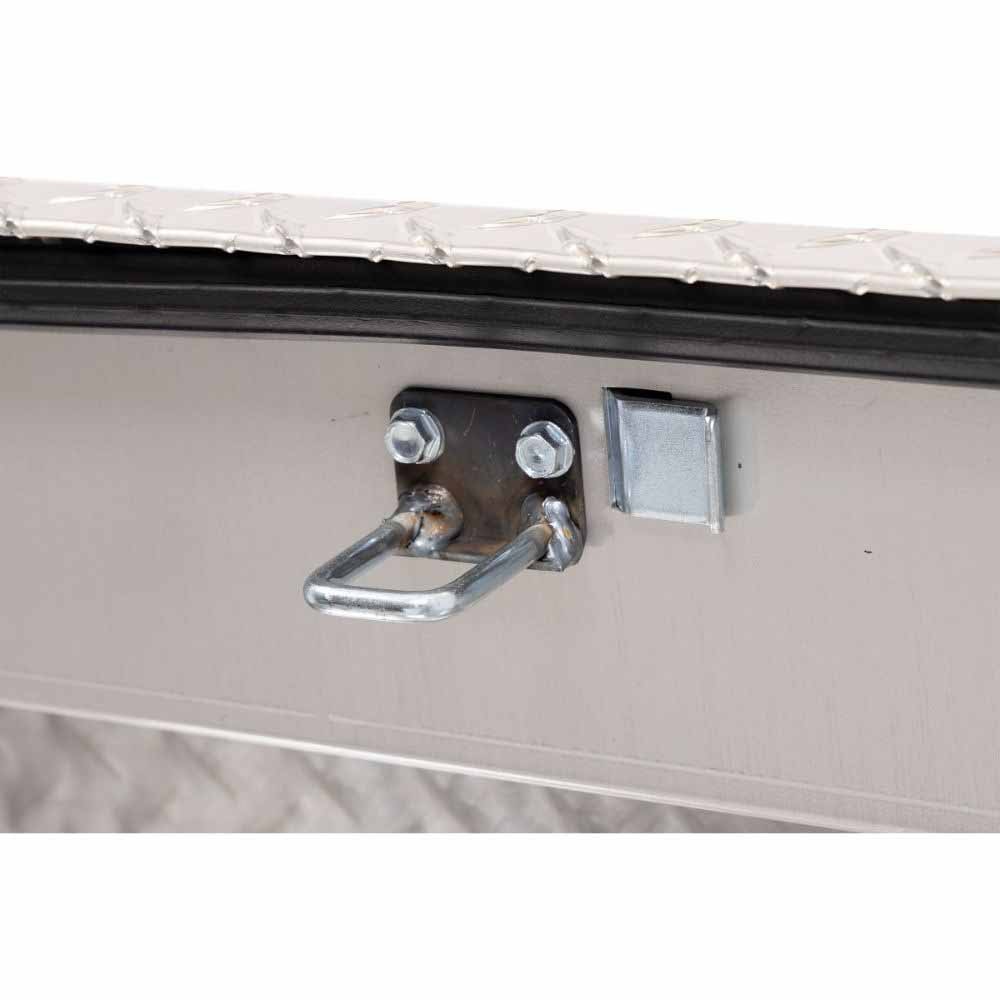 Weatherguard 178-0-04 56" Low Profile Lo-Side Box, Aluminum, Clear, 4.0 cu ft - 9