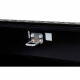 Weatherguard 178-5-04 56" Low Profile Lo-Side Box, Aluminum, Gloss Black, 4.0 cu ft - 9