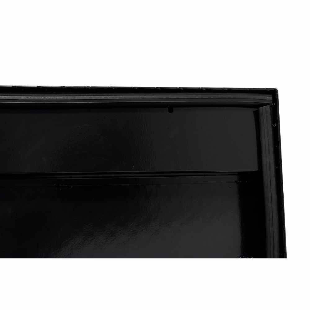 Weatherguard 178-5-04 56" Low Profile Lo-Side Box, Aluminum, Gloss Black, 4.0 cu ft - 13