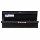 Weatherguard 178-52-04 56" Low Profile Lo-Side Box, Aluminum, Textured Matte Black, 4.0 cu ft - 2