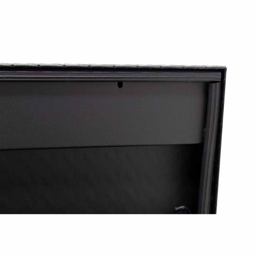 Weatherguard 178-52-04 56" Low Profile Lo-Side Box, Aluminum, Textured Matte Black, 4.0 cu ft - 13