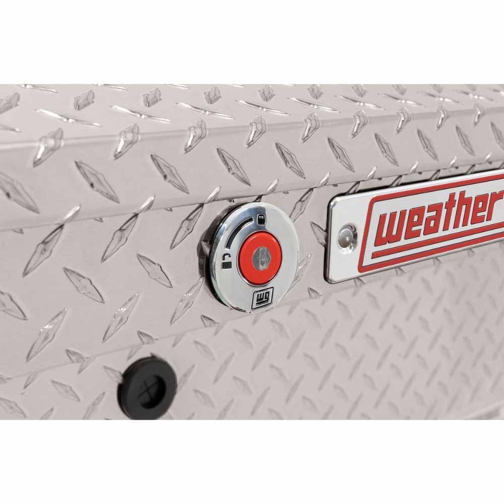 Weatherguard 180-0-04 41" Low Profile Lo-Side Box, Aluminum, Clear, 3.0 cu ft - 4