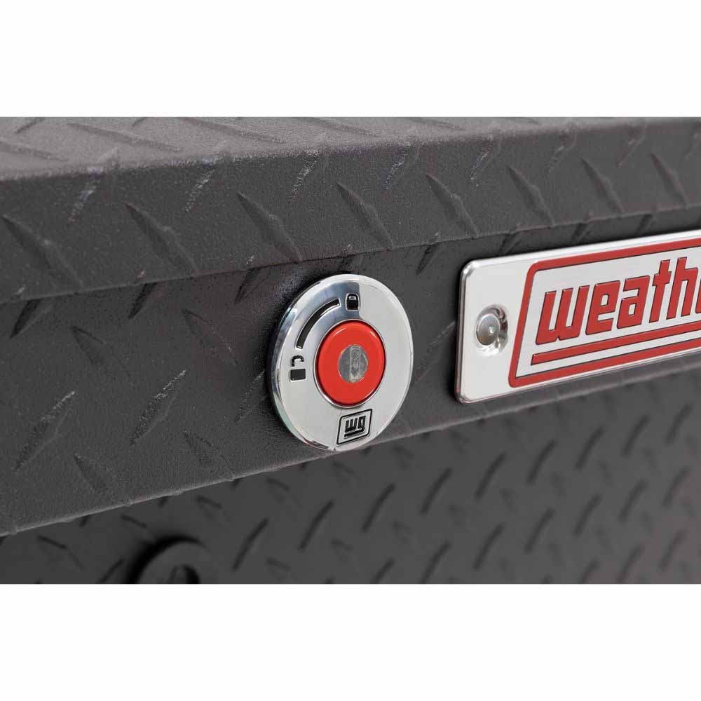 Weatherguard 180-52-04 41" Low Profile Lo-Side Box, Aluminum, Textured Matte Black, 3.0 cu ft - 10