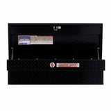 Weatherguard 184-5-04 41" Lo-Side Box, Aluminum, Gloss Black, 3.0 cu ft - 2