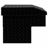 Weatherguard 184-5-04 41" Lo-Side Box, Aluminum, Gloss Black, 3.0 cu ft - 3