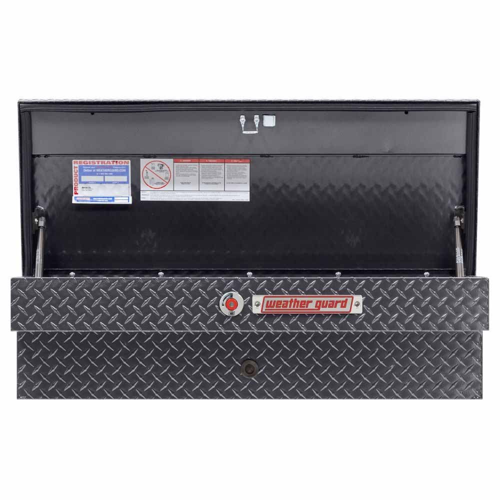 Weatherguard 184-6-04 41" Lo-Side Box, Aluminum, Gunmetal Gray, 3.0 cu ft - 2