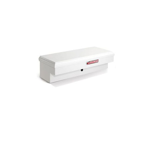 WeatherGuard 186-3-01 White Steel Super Lo-Side Box, Short, 4.5 Cu. Ft.