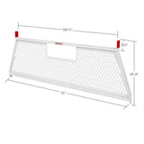 WeatherGuard 1906-3-02 PROTECT-A-RAIL White Steel Cab Protector - 2