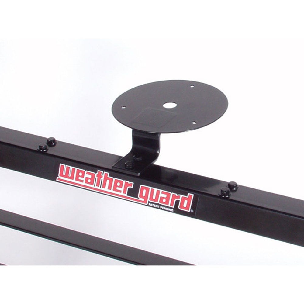 WeatherGuard 1918 Black Steel Cab Protector Ladder Mount, Center Round Base