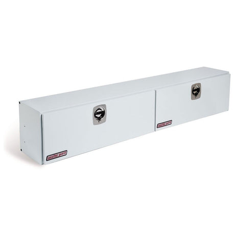 WeatherGuard 296-3-02 White Steel Hi-Side Box, 11.8 Cu. Ft.