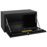 WeatherGuard 300500-53-01 DEFENDER SERIES 36" x 19" x 19" Black Aluminum Underbed Box - 2