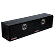 WeatherGuard 372-5-02 Gloss Black Aluminum Hi-Side Box, 8.9 Cu. Ft.