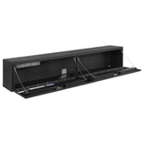 WeatherGuard 391-52-02 Textured Matte Black Aluminum Super-Side Box, 15.2 Cu. Ft. - 3