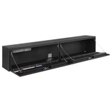 WeatherGuard 391-52-02 Textured Matte Black Aluminum Super-Side Box, 15.2 Cu. Ft. - 3