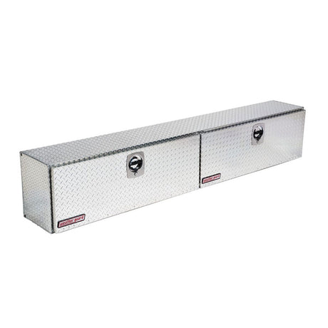 WeatherGuard 396-0-02 Clear Aluminum Hi-Side Box, 11.8 Cu. Ft.