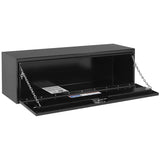 WeatherGuard 560-5-02 Gloss Black Steel Underbed Box, Steel, 11.2 Cu. Ft. - 3